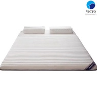Memory Latex Fillings Mattress Topper Thicker Soft Tilam Single Queen King Size Foldable Tatami Mattress VICTO