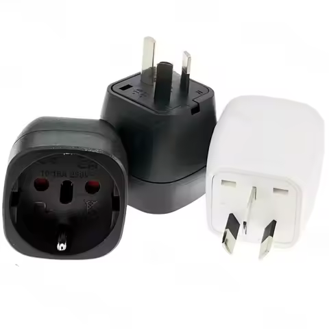 1/2pcs Travel Adapter for Europe, AU Australia / CN China to EU Italy Switzerland Plug Converter, AC