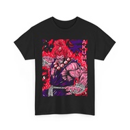 T-Shirt Uniseks Premium Street Fighting Akuma, Rekaan Seni Bela Diri Bandar, T-Shirt Pertempuran Gay