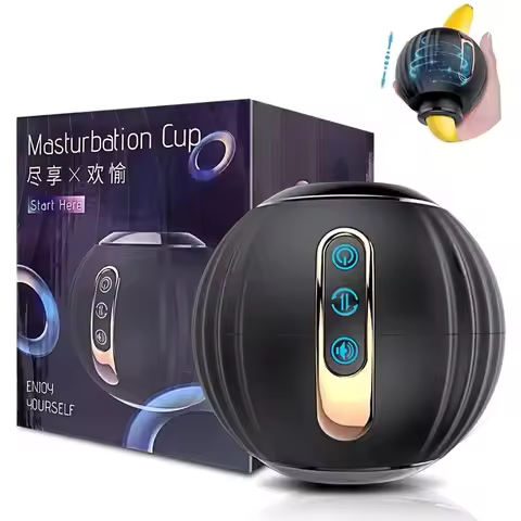 2 In 1 Male Supplies Rotation Vagina Men Phallus Men Sucking Tpe Pusssy Men Women Vibrator Women's