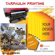 ♞TARPAULIN PRINTING WITH FREE LAYOUT