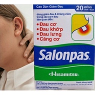 (Bundle Of 40,60,80) Hisamitsu SALONPAS Pain Relief Patch Hisamitsu SalonPas Patch Muscle Pain relie