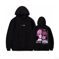 clu Ayato Yuri Hoodie BITCH CLUB Long Sleeve Anime Hooded Tops Unisex Sports Casual Loose Sweatshirt