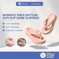 ATLAS F. Flop EVA Unisex Thick Slipper Flipper Soft Rubber Selipar Wanita Lelaki Comfy Outdoor 人字拖鞋