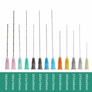 【Must-Have Style】 10pcs/pack Blunt Tip Cannula 18g 21g 22g 23g 25g 27g 30g Blunt Cannula