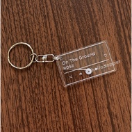 GANTUNGAN Custom Song Keychain | Acrylic hanger