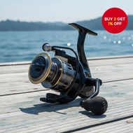 90kg Metal Fishing Reel HE/HD1000-7000 - EVA Handle Saltwater Spinning Rod