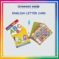 [ADM] ENGLISH LETTER CARD - FLASHCARDS
