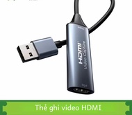 Thẻ ghi hình Video Capture găn từ máy ảnh máy game máy tính -Đầu ghi hình Video capture dùng để live