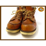 [Used] RED WING / 6-inch classic moc classic work boots with vertical wing tag 875