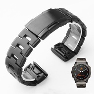 Titanium Watch Strap For Garmin Fenix 7X 7 Pro 51mm 6X 6 Sapphire Solar 5 5X Plus 3 HR Instinct MARQ Forerunner 935 945 Approach S70 47mm S60 S62 Epix Gen 2 Quatix Descent G1 Mk1 Mk2 Mk2i Enduro D2 Tactix Delta PXQuick Replacement Band