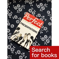 104 English books Perfect Presentations Second-hand
