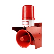Industrial Siren Alarm Horn Strobe Loud Flashing Alarm Siren 120dB Fire Alarm Outdoor Siren Safety A