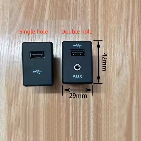 For NISSAN ALTIMA TIIDA SYLPHY KICKS X-TRAIL QASHQAI USB AUX Socket USB AUX Socket Interface