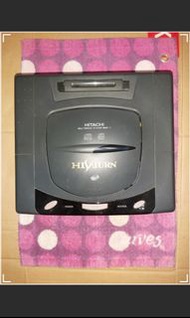Hi Saturn Hitachi Saturn 世嘉 土星 Sega 家用電視遊戲機 遊戲機 淨主機 無改機 初版 第1版 Version One Ver.1 MULTIMEDIA PLAYER MMP-1 CD VCD Ss 收藏品 Collection Item