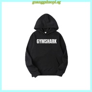 GYMSHARK Men's Terry Cloth Hooded Sweatshirt Casual Sports Home Hoodie Sweatshirt Unisex