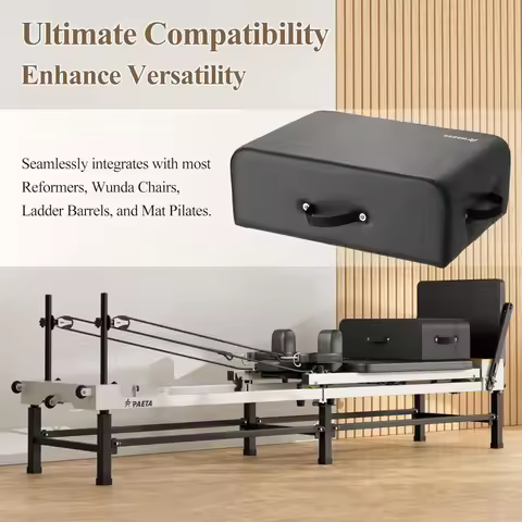 PAETA Pilates Box for Reformer, Pilates Reformer Accessories with Pilates Ring, for Core Training