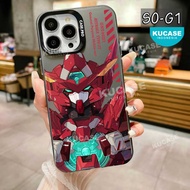 Case HYBRID IMD Color Plate Hologram Gundam Robot Case for Xiaomi 11 Pro Xiaomi 12 Pro Xiaomi 11 Xia