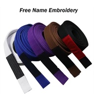 Brazilian JiuJitsu Belts 215cm/315cm Adult Size BJJ Suit Costume Uniform for Taekwondo