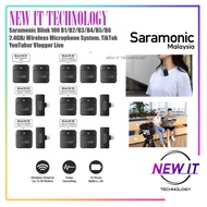 Saramonic Blink 100 B1 / B2 / B3 / B4 / B5 / B6 2.4GHz Wireless Microphone System. TikTok YouTuber V