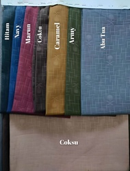 Kain wolfis embos premium - kain woolpeach embos gamis - kain embos kemko - kain embos meteran