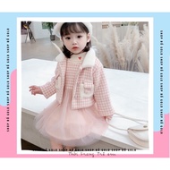 ️Autumn Winter ️ Super cute set Jacket and skirt for girls Korean style fall-winter 2021 fashion