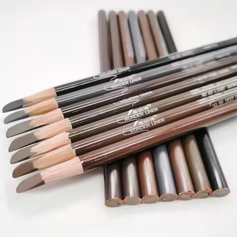 Eyebrow Pencil Waterproof Eyebrow Tattoo Tint Eyebrows Pencil Makeup Cosmetics Natural Long Lasting 