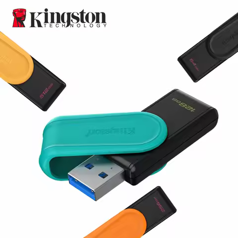 Kingston 3.2 Gen 1 USB Flash Drive Portable Interface Suitable Use Available in 64GB 128GB 256GB 512
