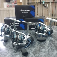 OKUMA SAFYRE SPINNING REEL SF-1000HA, SF-C2000HA, & SF-3000HA