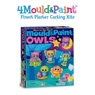 4M Mould & Paint - Glow Owls