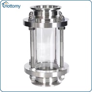 Straight Glass Flow Indicator for Water Oil Liquid Flow Observation