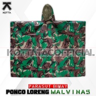 Poncho Striped Poncho Striped Poncho Striped Poncho TNI Striped Rain Coat