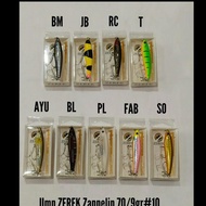 Umpan lure zerek zappelin singking 70 mm 9 gram lure - Zumarts Ofc