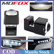 MOFOX U1 Matrix Laser Bi-LED Mini Projector Lamp 12V Hi/Lo Beam Spotlight For H4 H7 Motorcycle Car