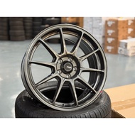 NEW 17X7.5 ET42 Advanti Aria Rim (4 Wheels) Gloss Gunmetal 5X100