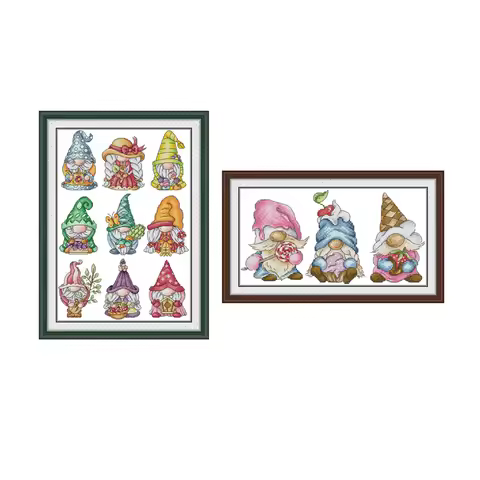 Dwarf Apparel 1 cross stitch kit 18ct 14ct 11ct count printed canvas stitching embroidery DIY handma