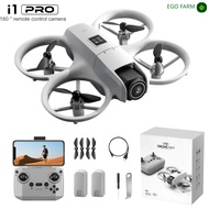 I1PRO Drone Aerial Camera 4K RC Airplane Hovering Quadcopter Dual Camera Lights Drone