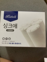 듀벨 싱크애 리필 1세트(3개). set 3 refill filter tại vòi rửa dewbell
