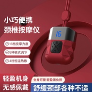 Unwind Anywhere with HS-968 Neck Massager - Portable Hanging Neck Massage Device with Heat Therapy, 