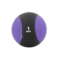 Rubber Medicine Ball 1kg (1kg Gravity Ball/Fitness Ball/Weight Ball/Tai Chi Ball/Balance Training Ba