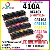 HP 410A CF410A CF411A CF412A CF413A CF410X Compatible Color Laser Toner Cartridge For HP Laserjet M4