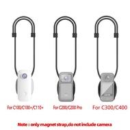 Magnet Magnetic Type Camera Neck Sling Wrist Strap/Suspensio Portable Rope for SJCAM C400 pocket/C10