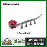 Happymodel EX1103S KV7000 Brushless Motor 2-3S 1.5mm shaft Larva X