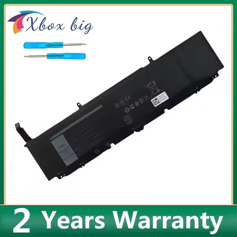 New XG4K6 5XJ6R F8CPG 01RR3 Laptop Battery For Dell Precision 5750,XPS 17 9700 9710 P92F001 Notebook