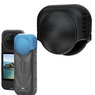 For Insta360 X5 X4用 レンズキャップ、 耐衝撃 軽量設計 カメラカバー 滑り止め キズ防止 防水ケース用レンズ保護ケース For Insta 360 X5レンズプロテクターアクセサリ