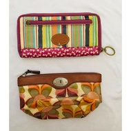 Fossil Wallet &amp; Pouch For Women Set for 2