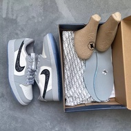 Jordan 1 Low Gray Dior Sneakers - PREMIUM Version Fullbox | Bearne Shoes