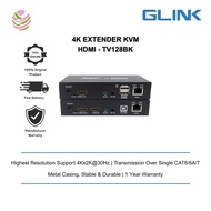 GLINK (GL-040)-4K EXTENDER KVM HDMI 120M - TV128BK