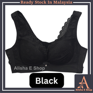 Cup C Baju Dalam Wanita Tanpa Dawai Kain Sejuk 3/4 Coverage Nipis Span (ELENA) Saiz 34 - 42 Bra Wire