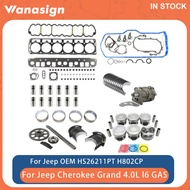 Engine Rebuilding Gasket Kit Fit 4.0 L T For Jeep Wrangler Grand Cherokee ERH MX XJ ZJ ZG WJ WG TJ 4